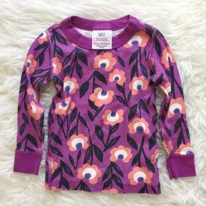 Hanna Andersson Organic Cotton Floral PJ Top